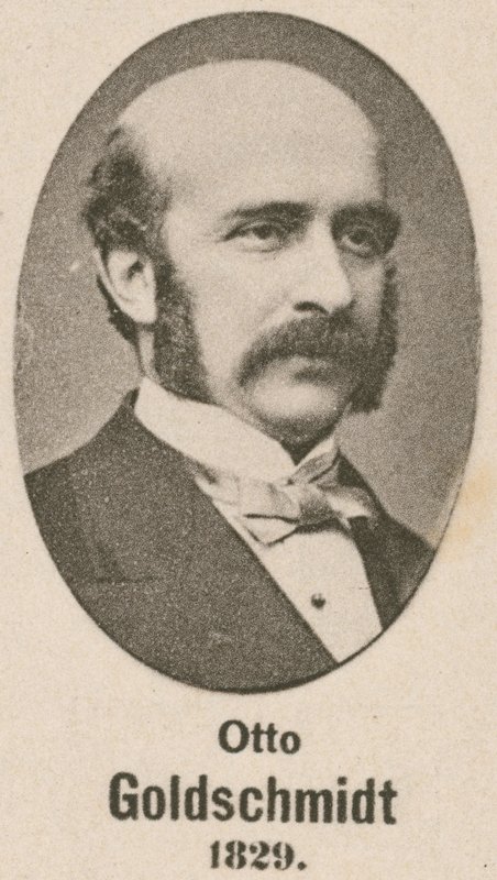 Otto Goldschmidt (gravura) de English School