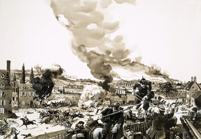 Otto von Bismarck afasta Schleswig e Holstein dos dinamarqueses de English School