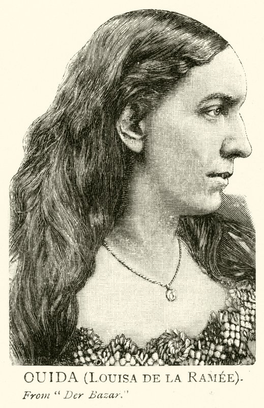 Ouida, Louisa de la Ramee (gravura) de English School