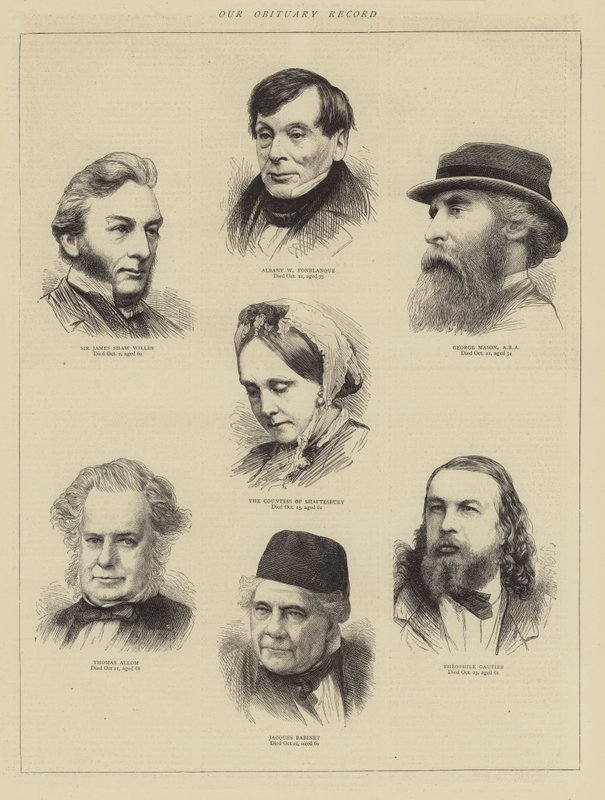 Nosso Registro Obituário (gravura) de English School