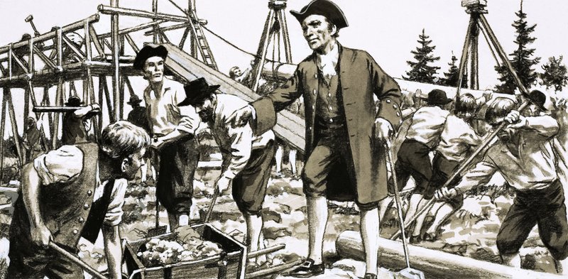 Postos avançados do Império: Terra dos Perdidos (Nova Escócia) de English School