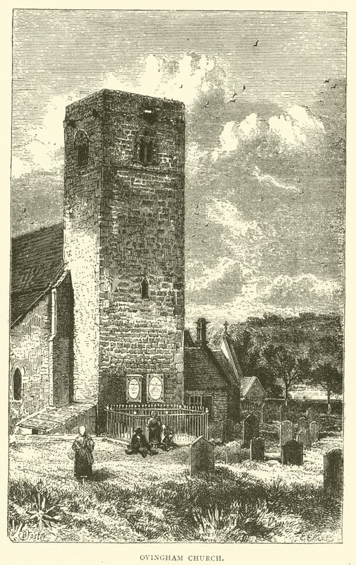 Igreja de Ovingham (gravura) de English School
