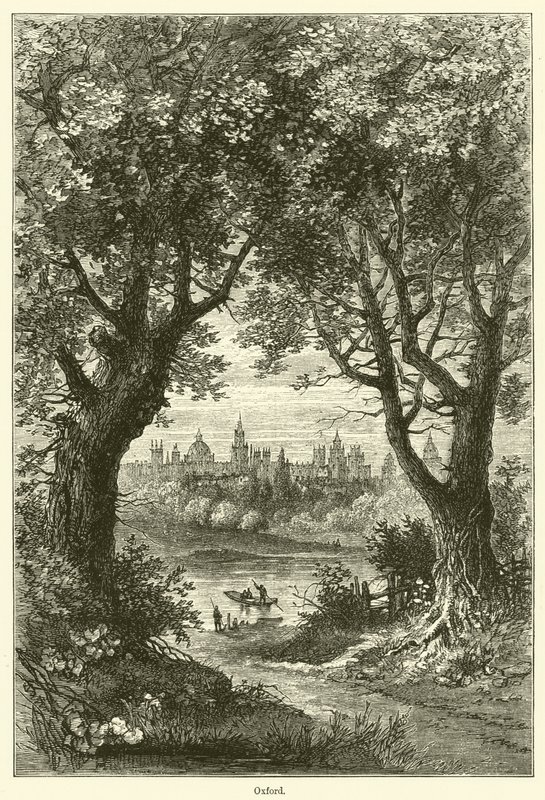 Oxford (gravura) de English School