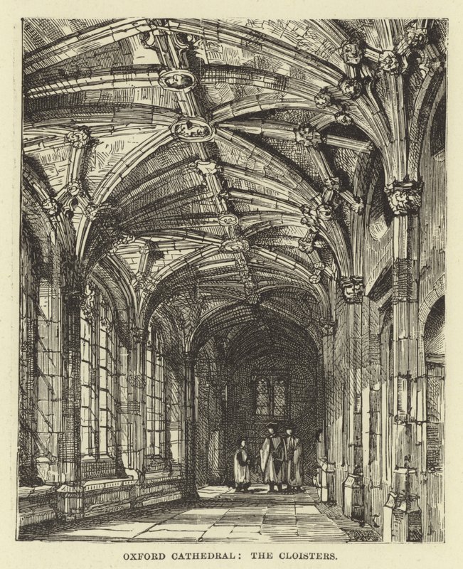 Catedral de Oxford, os claustros de English School