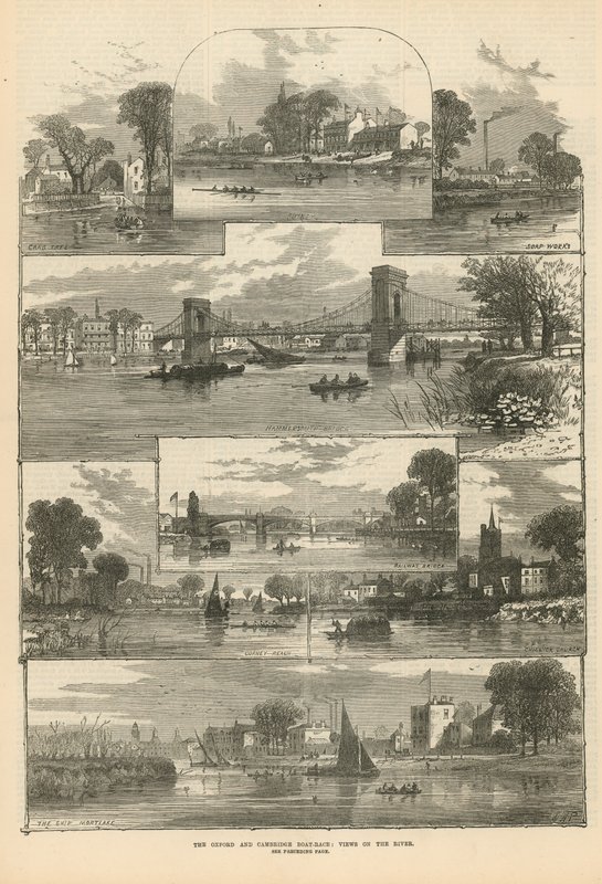 Corrida de barcos de Oxford e Cambridge de English School