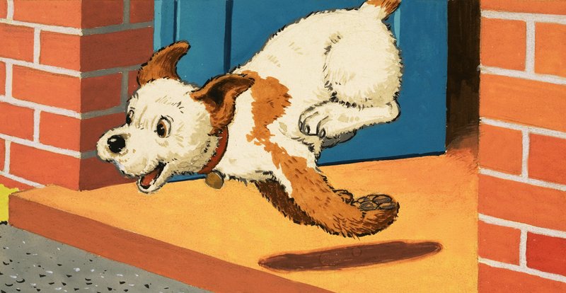 Paddy-Paws o filhote de cachorro de English School