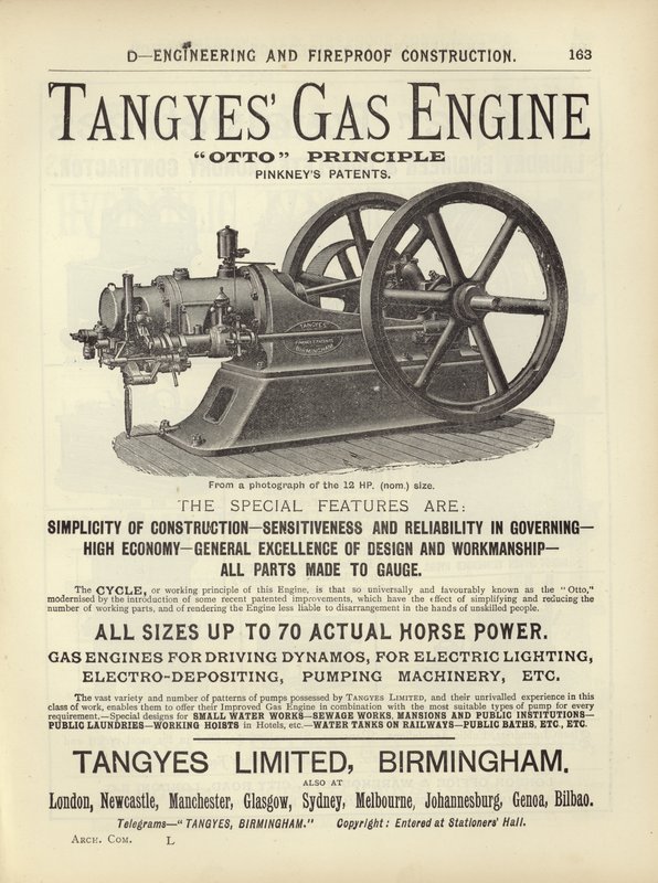 Página de The Architects, Surveyors and Engineers Compendium 1892 de English School