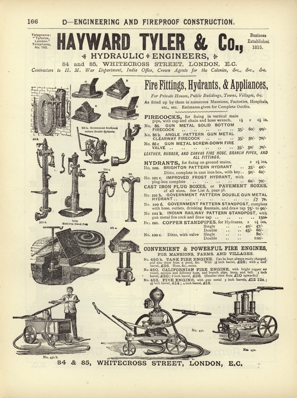 Página de The Architects, Surveyors and Engineers Compendium 1892 de English School