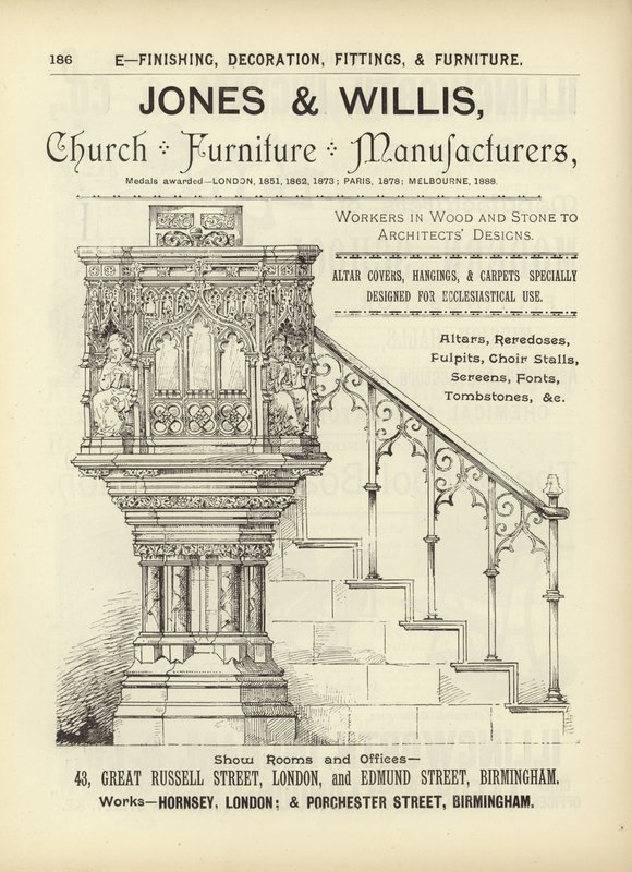 Página de The Architects, Surveyors and Engineers Compendium 1892 de English School