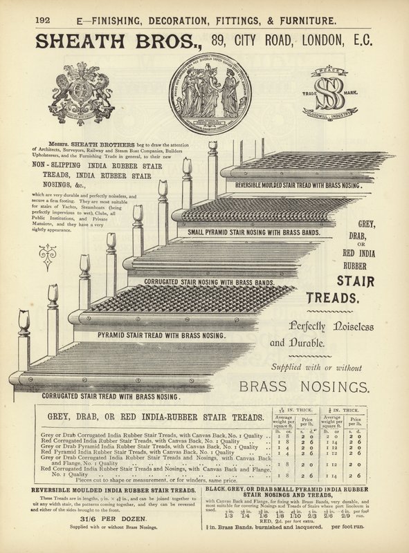 Página de The Architects, Surveyors and Engineers Compendium 1892 de English School