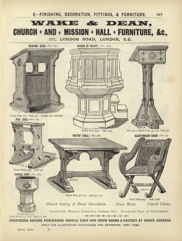 Página de The Architects, Surveyors and Engineers Compendium 1892 de English School