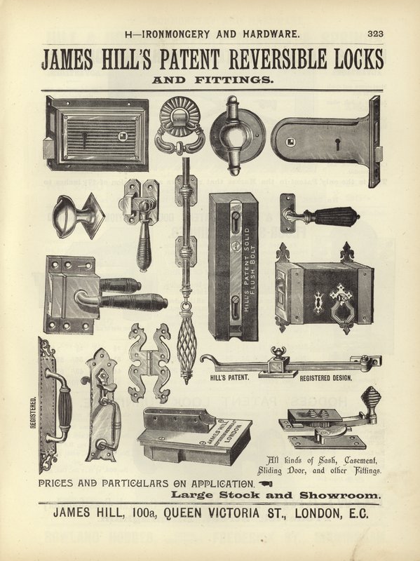 Página de The Architects, Surveyors and Engineers Compendium 1892 de English School