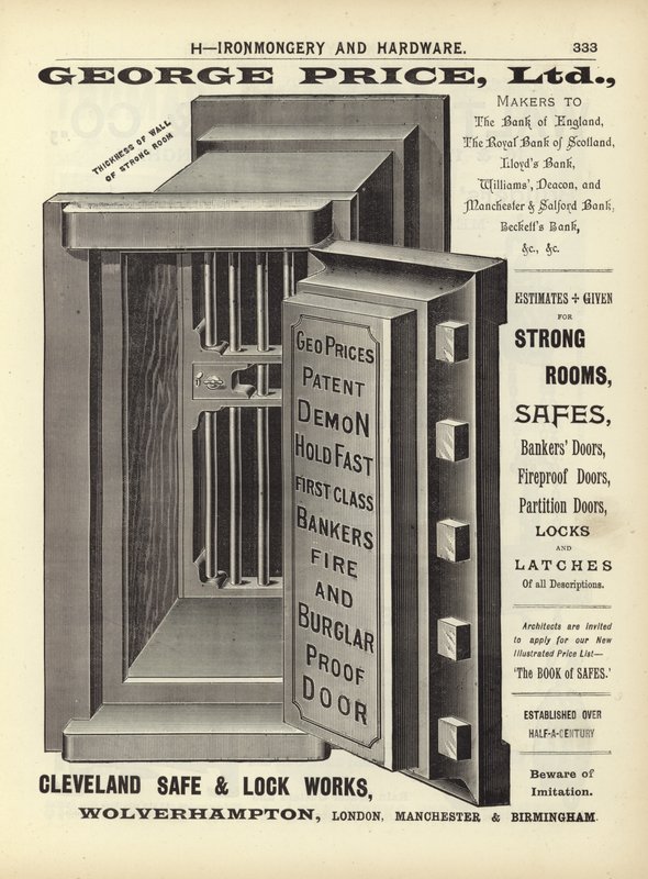 Página de The Architects, Surveyors and Engineers Compendium 1892 de English School
