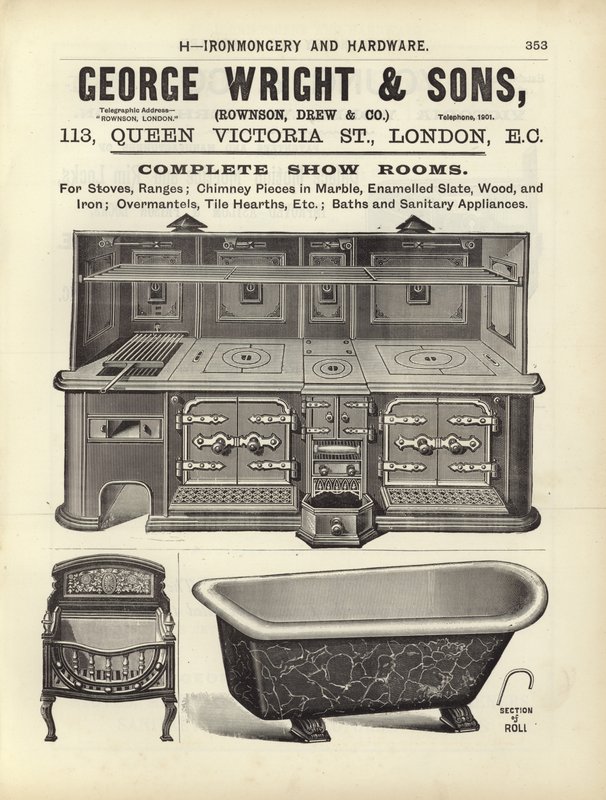 Página de The Architects, Surveyors and Engineers Compendium 1892 de English School