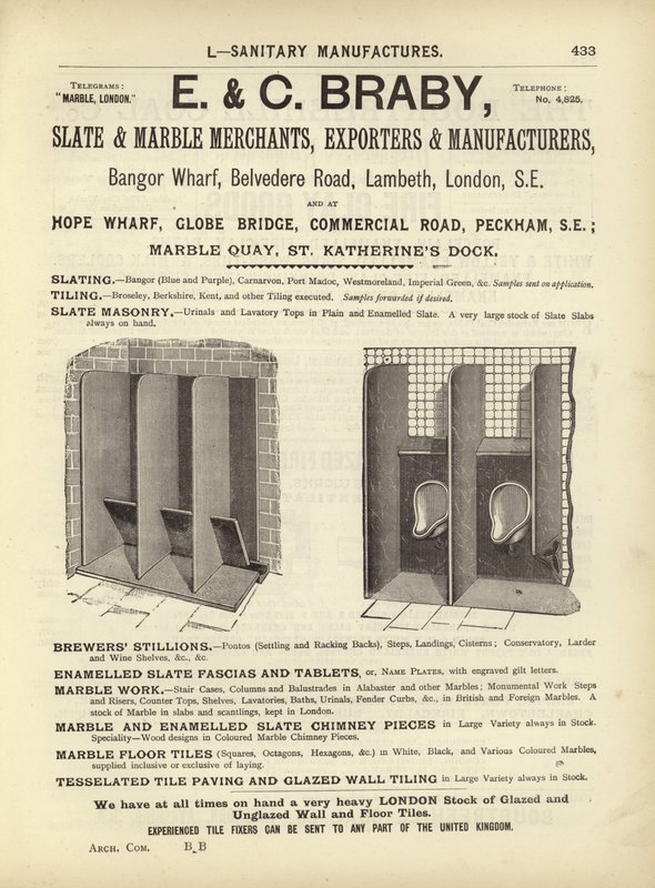 Página de The Architects, Surveyors and Engineers Compendium 1892 de English School