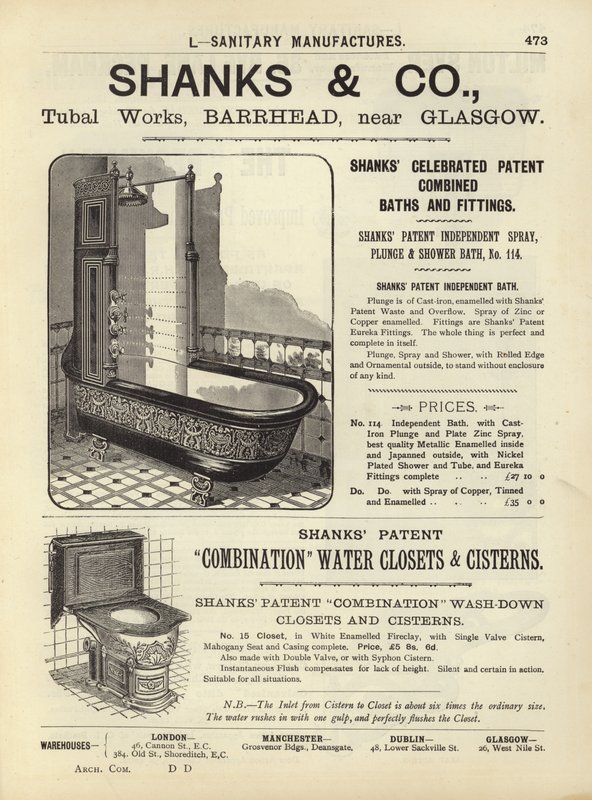 Página de The Architects, Surveyors and Engineers Compendium 1892 de English School