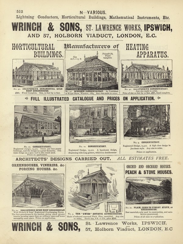 Página de The Architects, Surveyors and Engineers Compendium 1892 de English School
