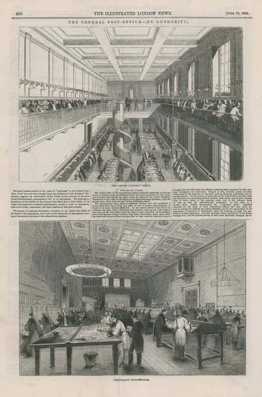 Página do Illustrated London News de English School