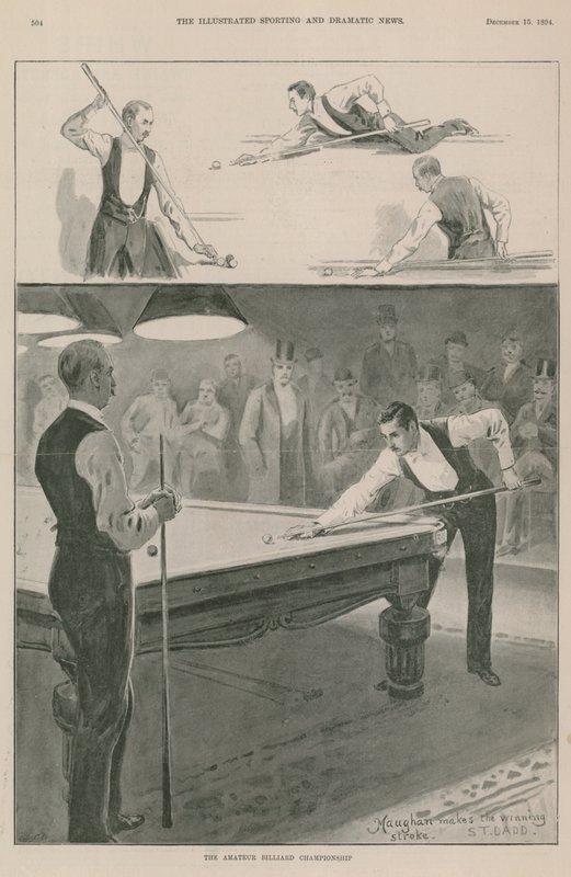 Página do Illustrated Sporting e Dramatic News de English School