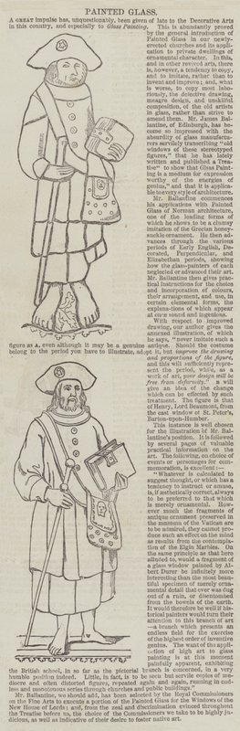 Vidro Pintado (gravura) de English School
