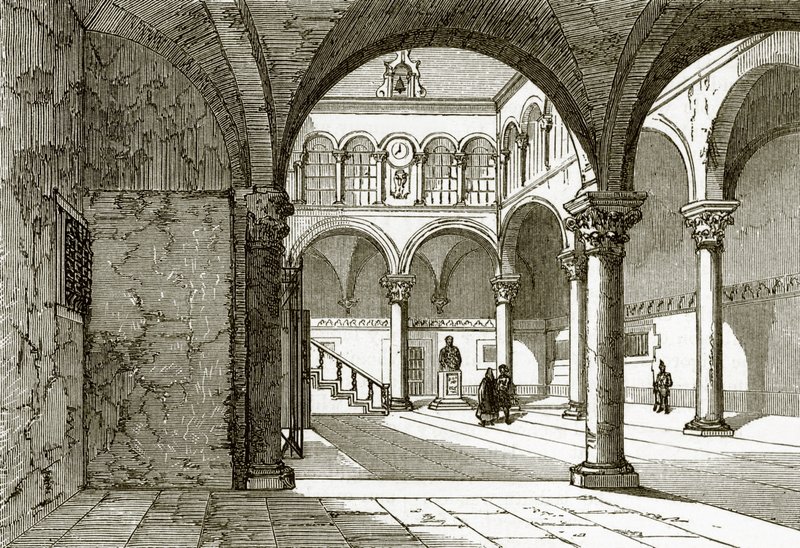 Palácio dos antigos doges em Ragusa de English School
