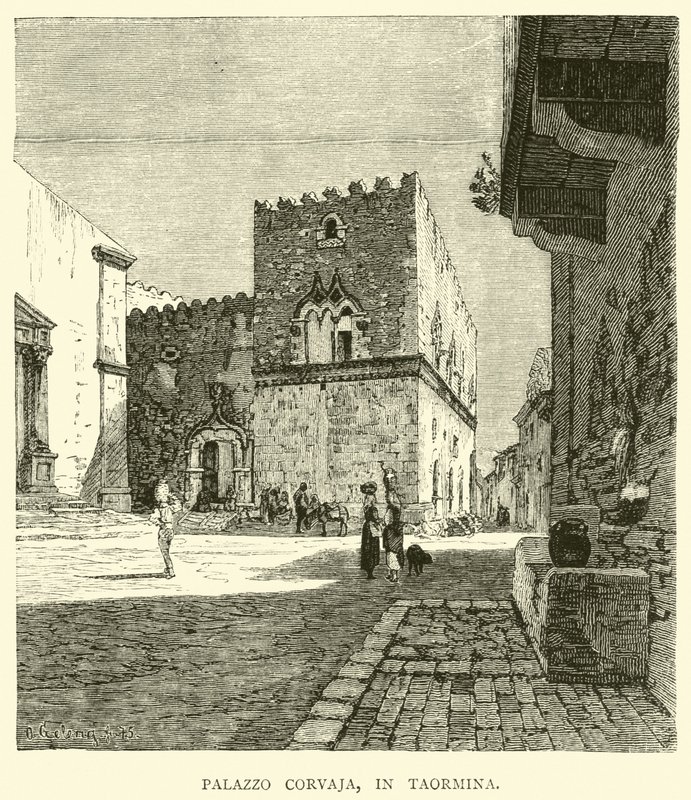 Palazzo Corvaja, em Taormina de English School