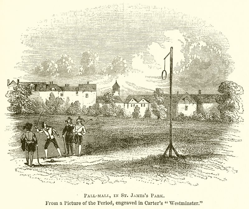 Pall-Mall, em St. Jamess Park de English School