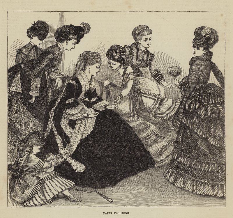 Paris Fashions (gravura) de English School