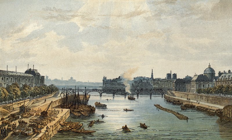 Paris, do Pont Carrossel de English School