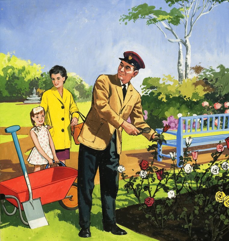 Espera do parque de English School