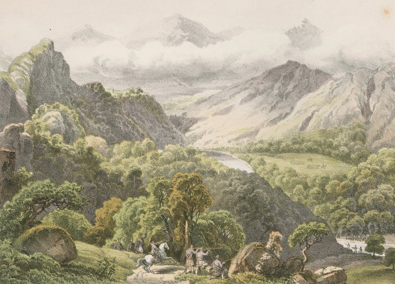 Passagem de Killiecrankie de English School