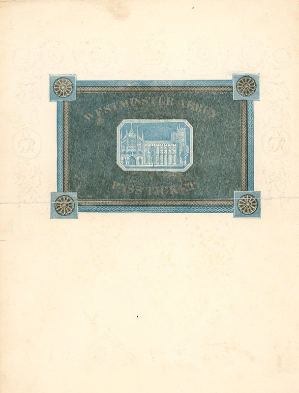 Passagem para a Abadia de Westminster para a Coroação do Rei George IV, 17 de julho de 1821 de English School