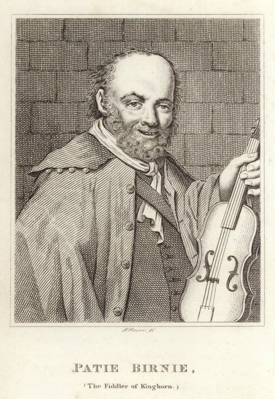 Patie Birnie, o violinista de Kinghorn de English School