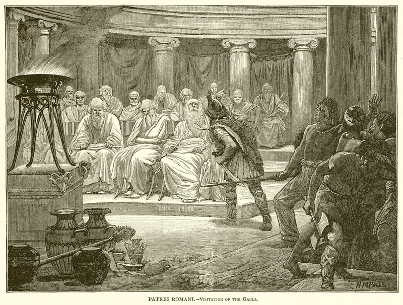 O Romans .-- Visitação dos Qauls de English School