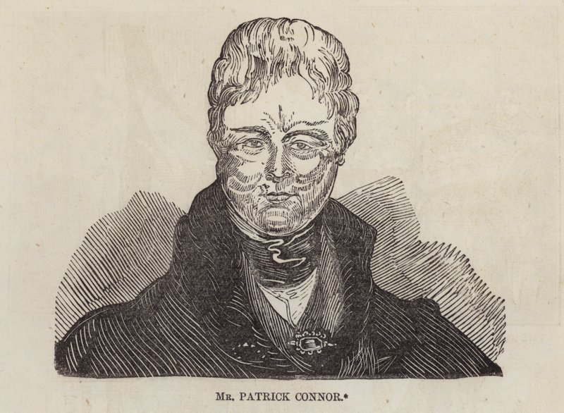Patrick Connor, vendedor ambulante de cutelaria, Londres (gravura) de English School