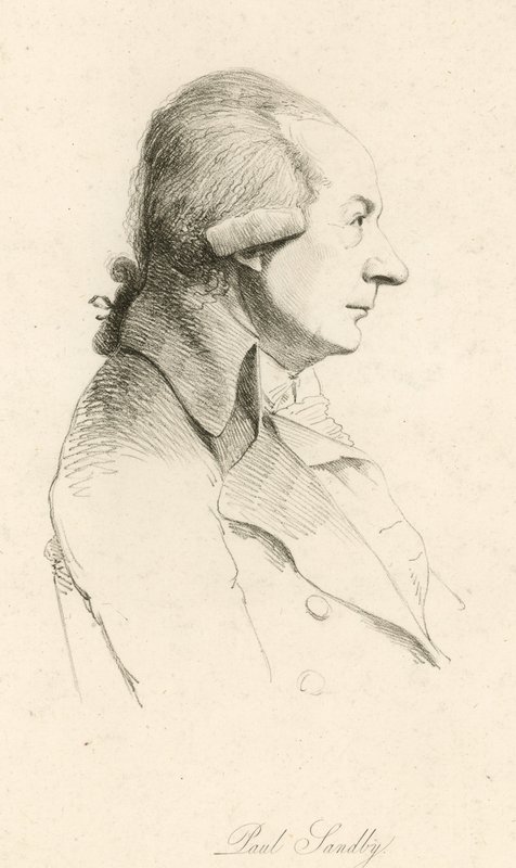 Paul Sandby, cartógrafo e pintor de English School