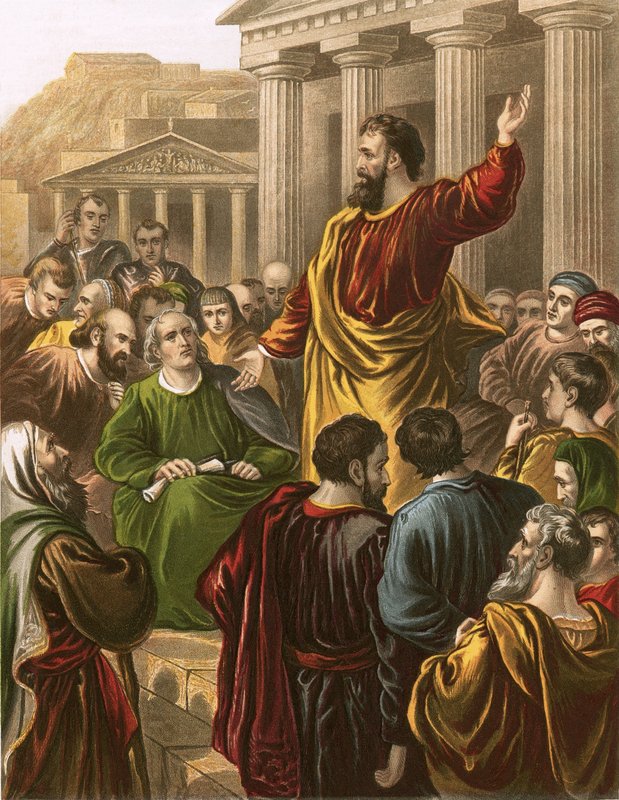 Paul at Athens de English School