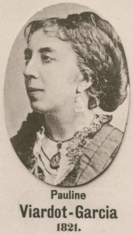 Pauline Viardot-Garcia (gravura) de English School