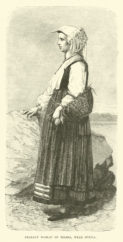 Camponesa de Biassa, perto de Spezia de English School