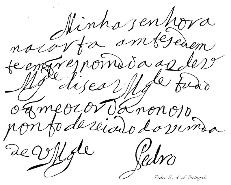 Pedro II, K of Portugal  de English School