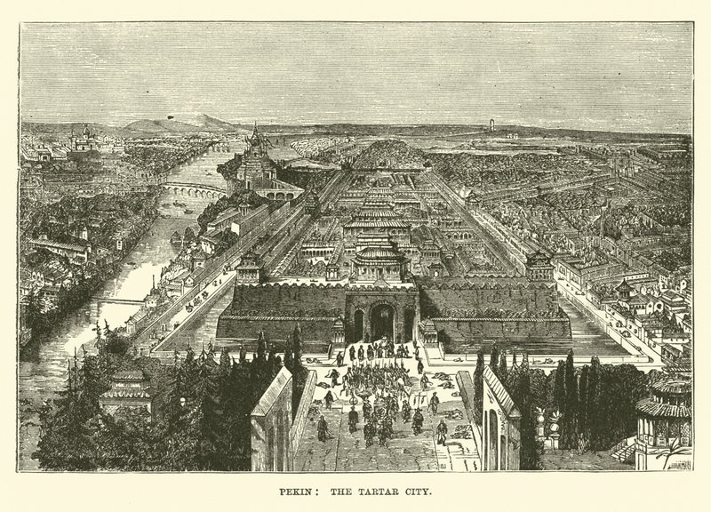 Pekin, a cidade tártara de English School