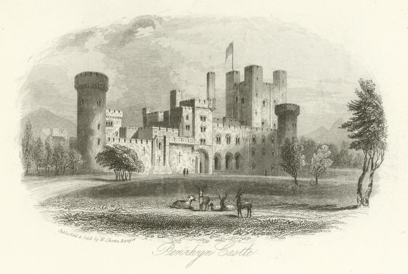 Penrhyn Castle, Llandygai, País de Gales de English School