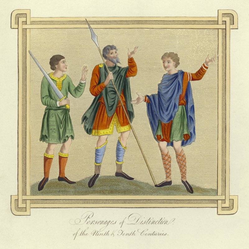 Personagens de distinção do 9º e 10º Séculos de English School
