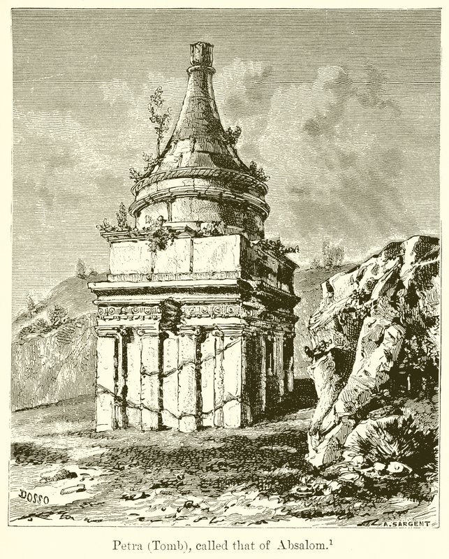 Petra (Tumba), chamada de Absalão de English School
