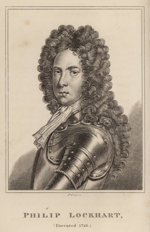 Philip Lockhart, executado em 1716 de English School