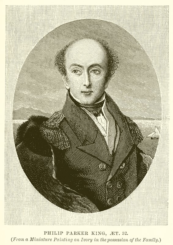 Philip Parker King, Aet 32 de English School