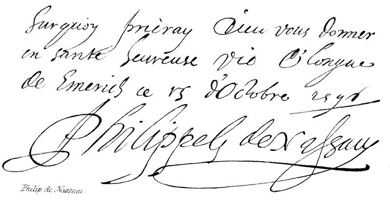 Philip de Nasseau de English School
