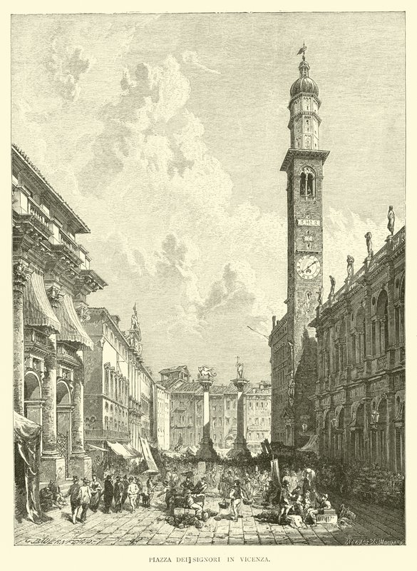 Piazza dei Signori em Vicenza de English School