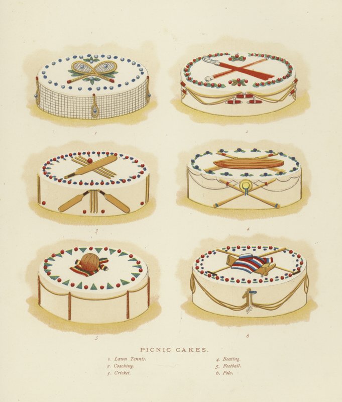 Bolos de piquenique de English School