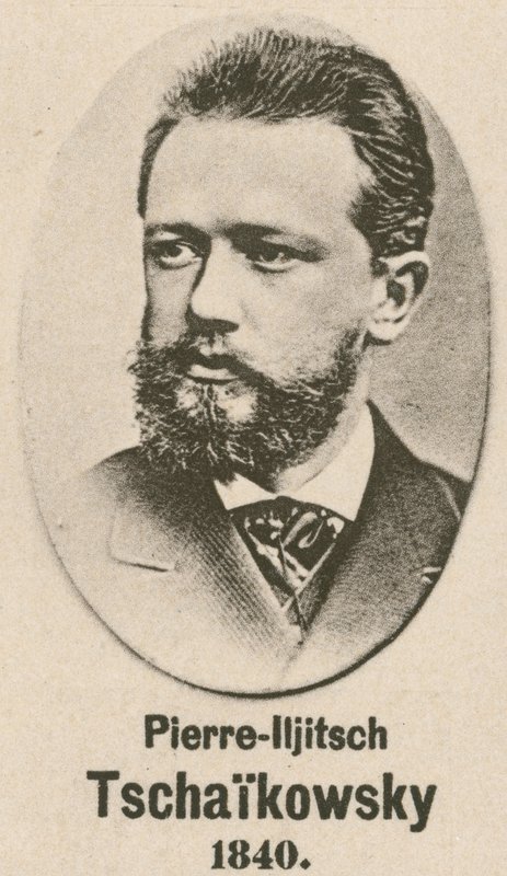 Pierre-Ilysch Tschaikowsky (gravura) de English School